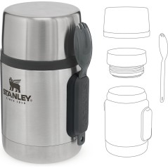 Stanley Adventure Stainless Steel Termoflaske til mad 0.53liter